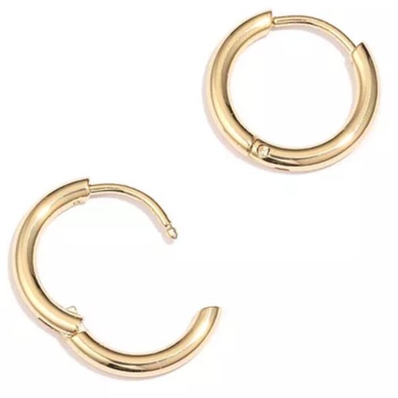 Unwritten Earrings Multi-Color Glass Mix and Match Hoop Interchangeable Set NIB - Picture 6 of 7